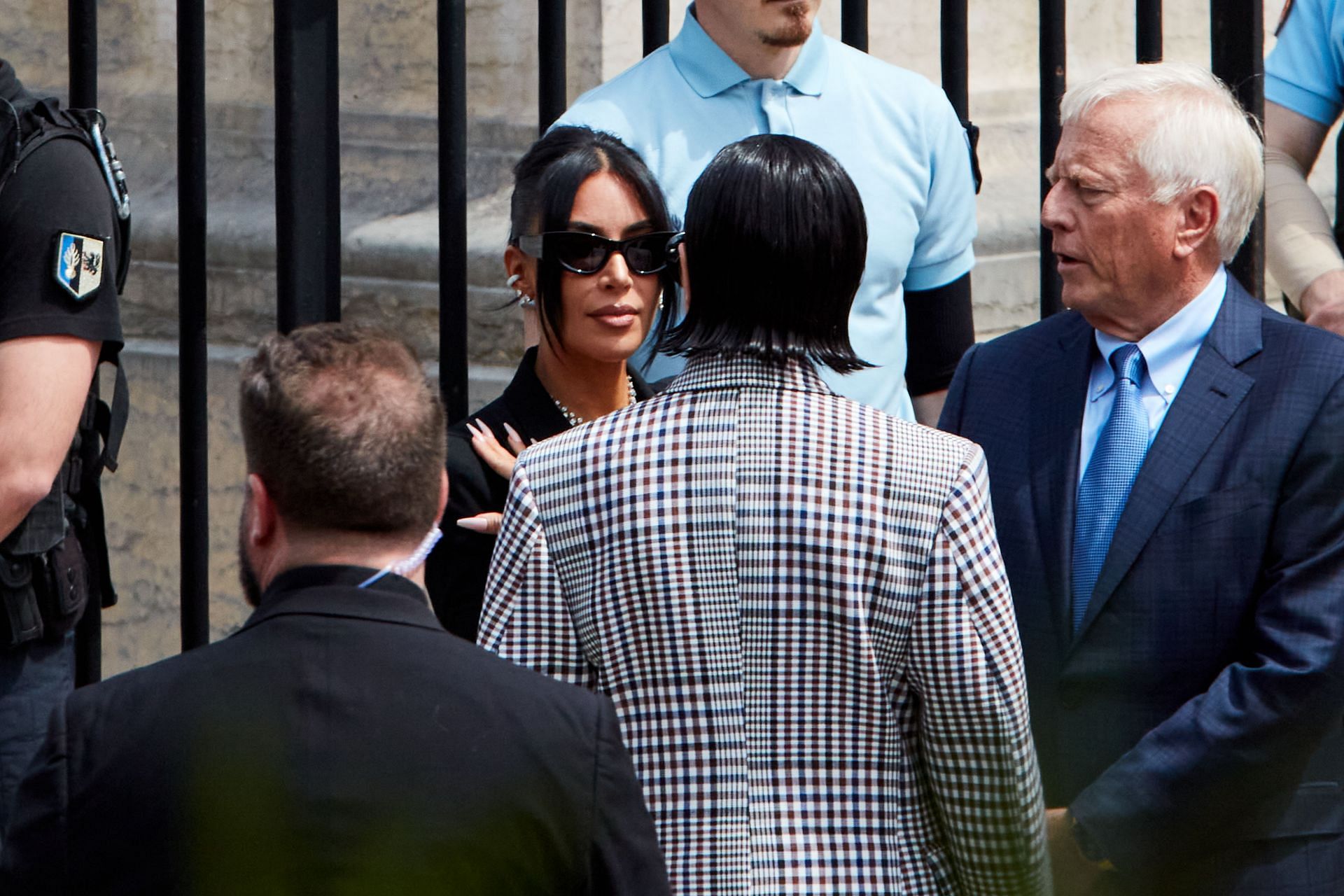 Kim Kardashian at the Paris Robbery Trial (Image via Getty)
